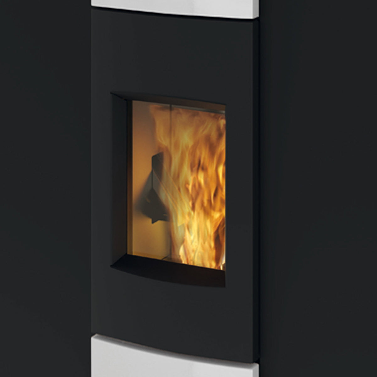 Poêle à granulés Edilkamin EK63 Dub 100++ céramique blanche 10,1 kW