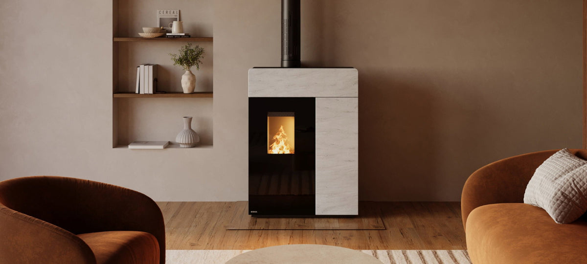Poêle à granulés étanche Rika Domo II 10 kW avec option MultiAir - image 3