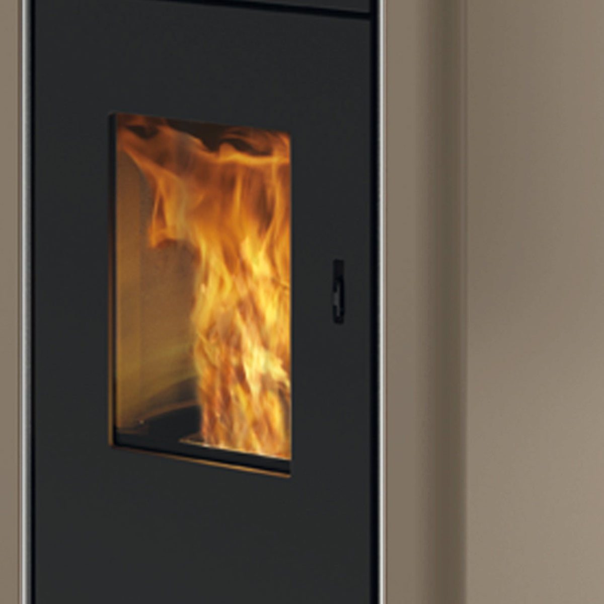 Poêle à granulés Edilkamin EK63 Metro 110+ Evo acier gris tourterelle 10,5 kW