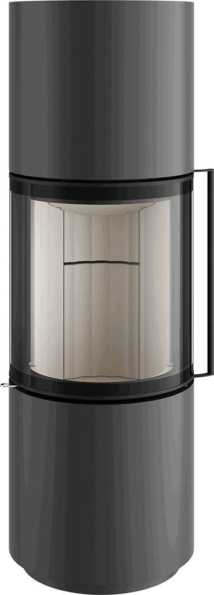 Poêle à bois Spartherm Passo S vitre ronde 7,9 kW