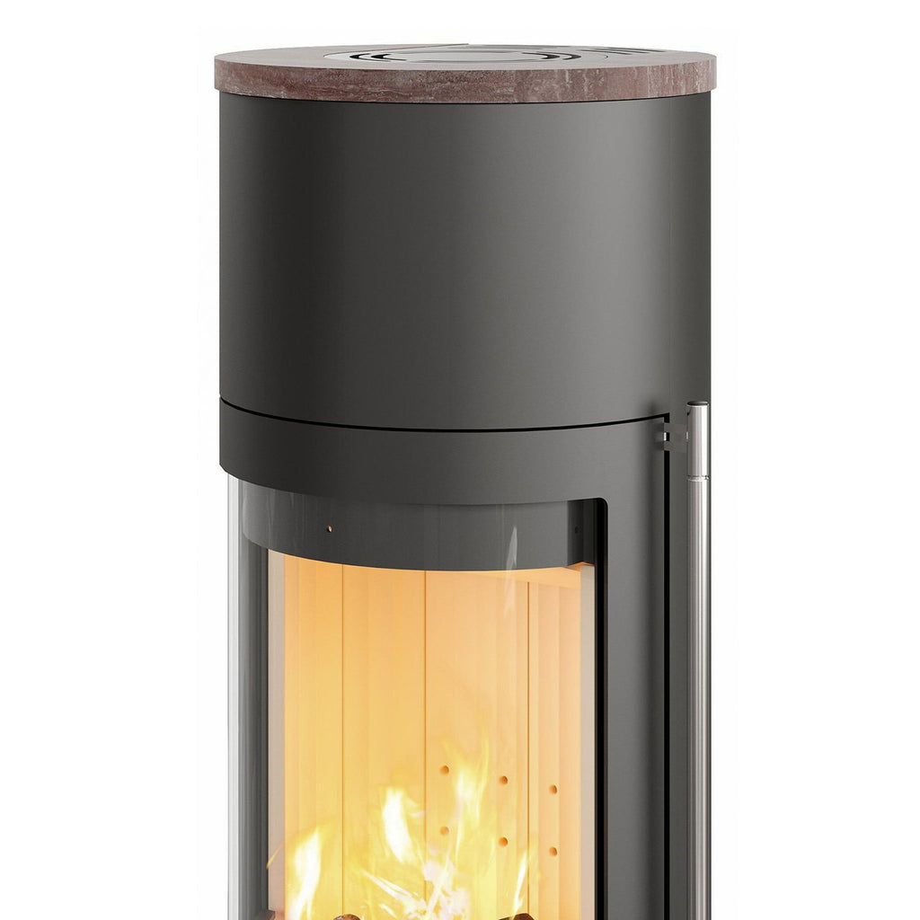 Poêle à bois Lotus Orbis 2 Coffee Stone