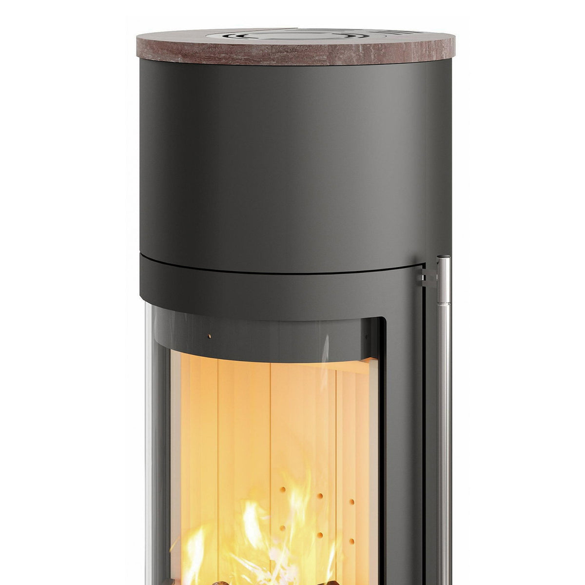 Poêle à bois Lotus Orbis 2 Coffee Stone