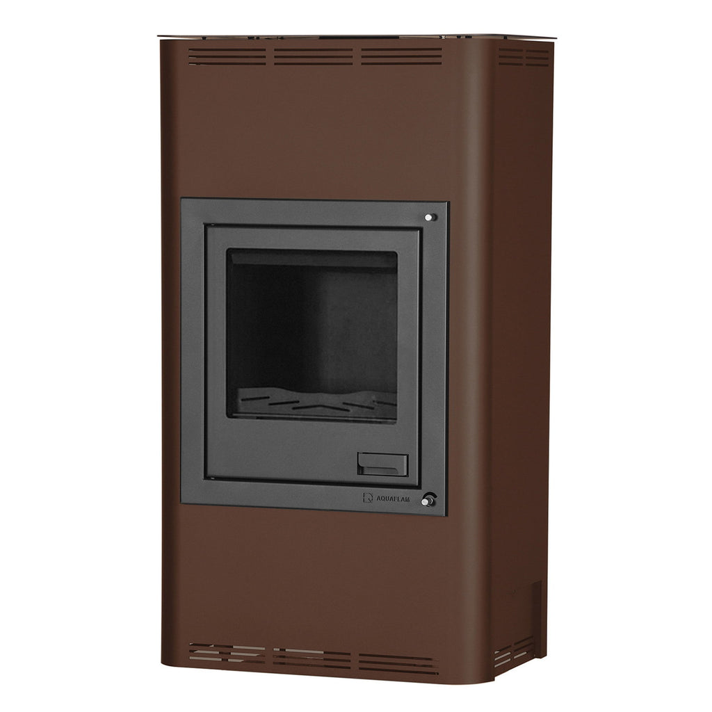 Poêle à bois hydraulique Aquaflam 17 Automatique marron HSF29-040 – 17,5 kW – image 3