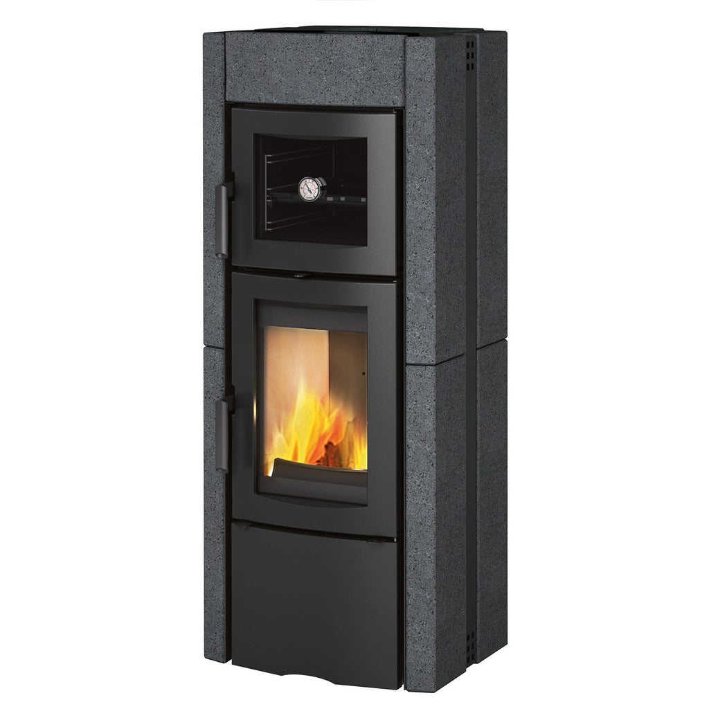 Poêle à bois La Nordica Ester Forno Evo Vulcano avec four 8 kW
