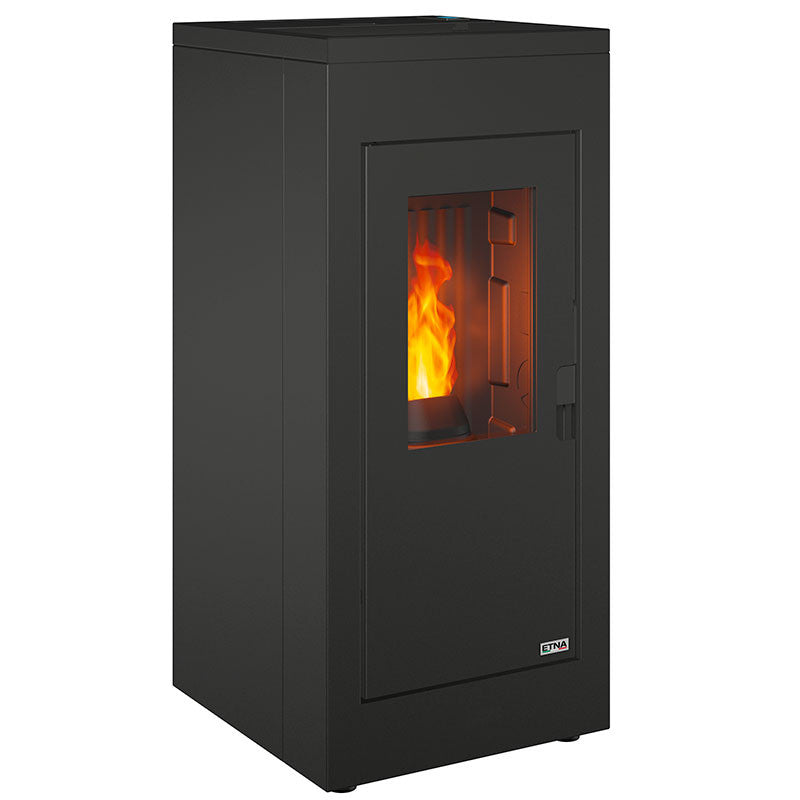 Poêle à granulés étanche ETNA Vulcano Silenzio 9,2 kW avec kit conduits concentrique sortie arrière – image 3