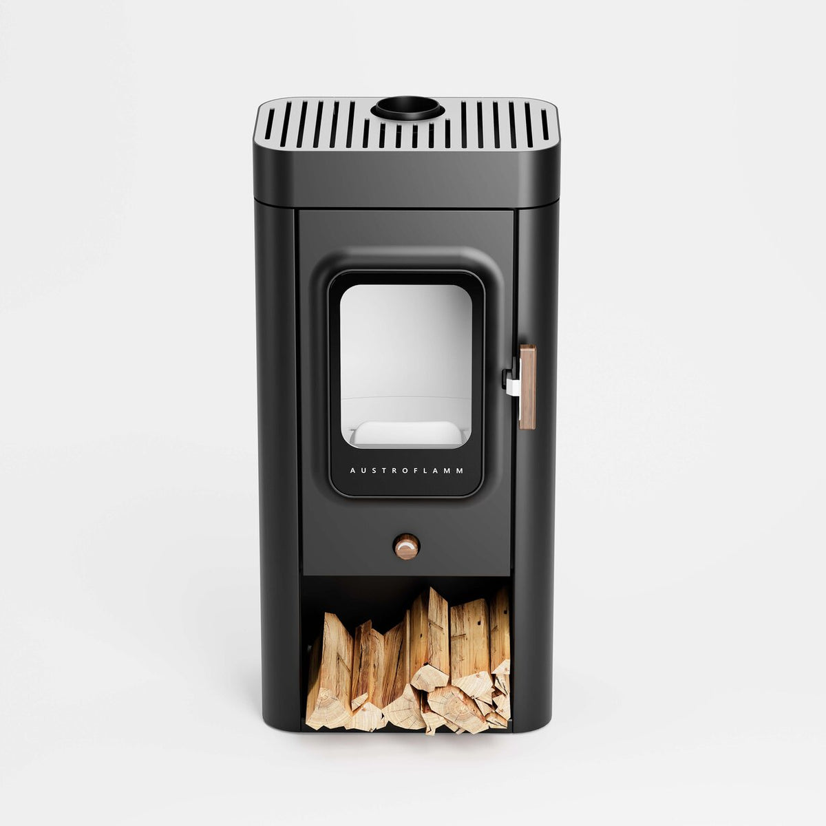 Poêle à bois Austroflamm Sina 6 kW – classe A+, Flamme Verte 7 étoiles – image 3