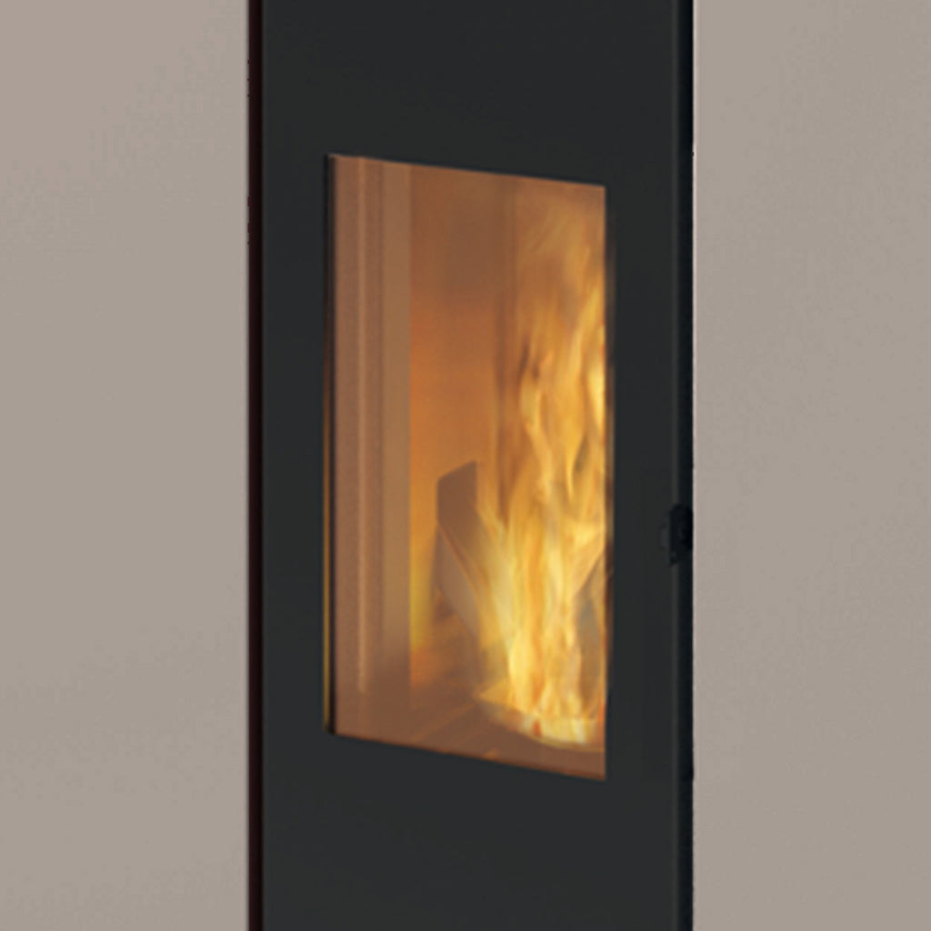 Poêle à granulés Edilkamin EK63 Gotha 70 Evo acier gris tourterelle 6,7 kW