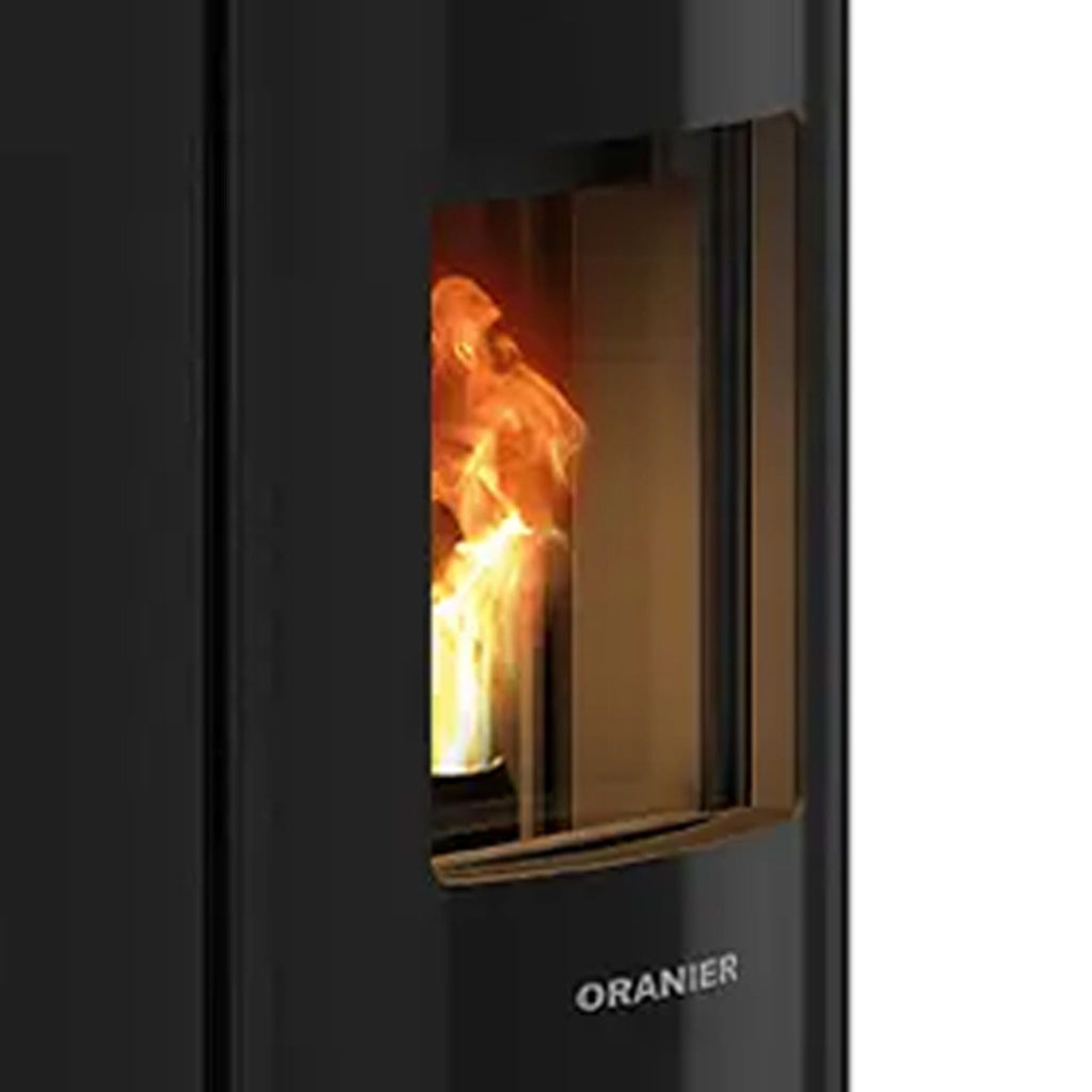 Poêle à granulés Oranier Sando 50 acier noir 8 kW