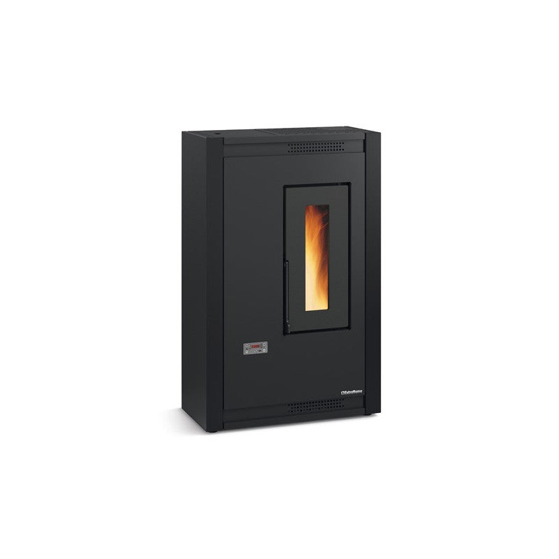 Poêle à granulés extra plat Extraflame Luisella 5.0 5 kW avec réservoir 10 kg