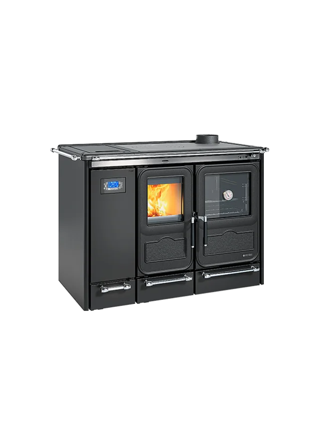 Poêle à bois La Nordica SIERRA.16 15,4 kW pour chauffage jusqu’à 442 m³