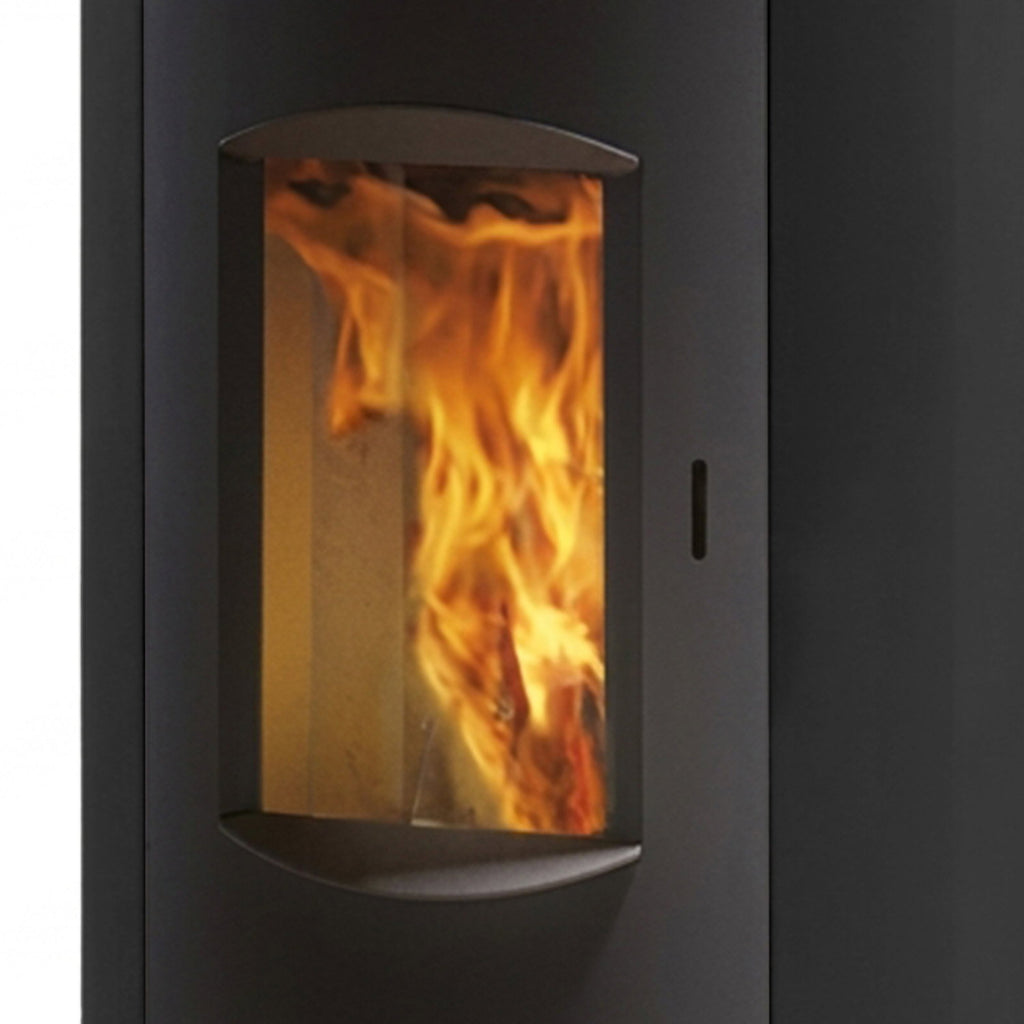 Poêle à granulés Edilkamin EK63 Like 90+ Evo acier noir COAX 9,2 kW