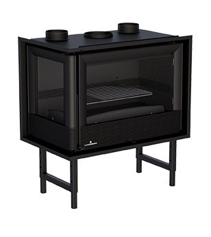 Bronpi PARIS-70-E / PARIS-70-E VISION – Poêle à bois 13 kW
