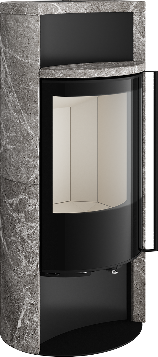 Poêle à bois Spartherm Sino City 7,7 kW, vitre ovale