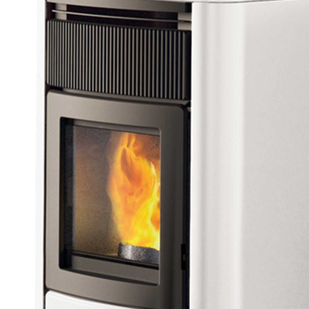 Poêle à granulés Edilkamin EK63 Monday 130++ Evo blanc 12,6 kW