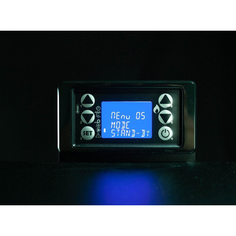 Poêle à granulés ETNA Luxe Cayenne 14 kW avec réservoir 23 kg et rendement 94,76 %