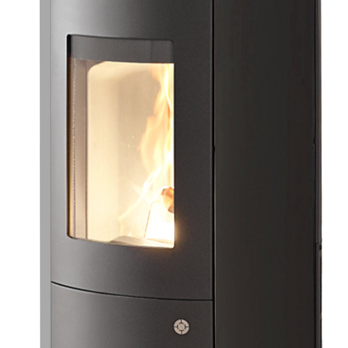 Olsberg Levana 3.0 poêle à granulés acier noir 8 kW – chauffage jusqu’à 80 m²