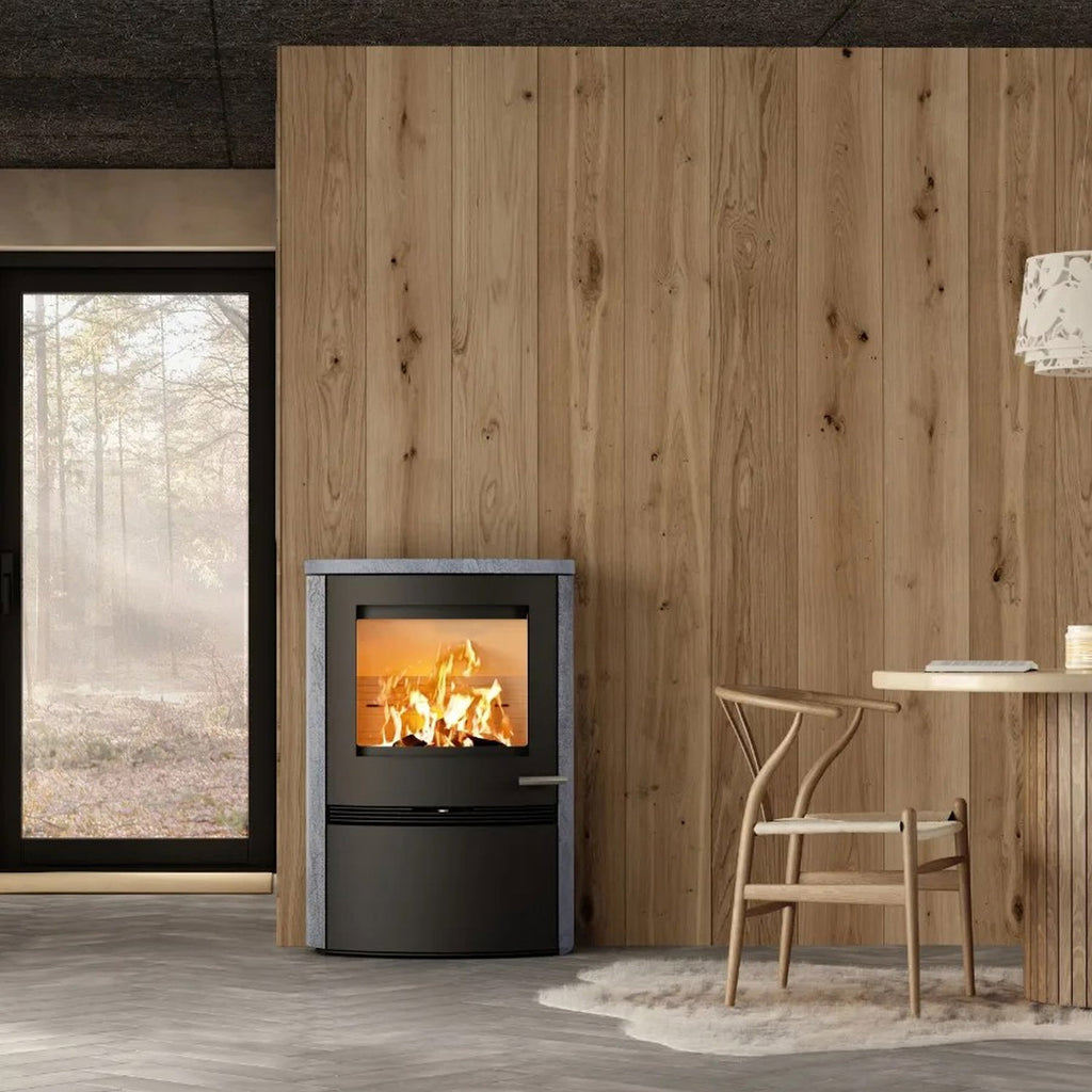 Poêle à bois TermaTech TT22HS-CG 7,5 kW