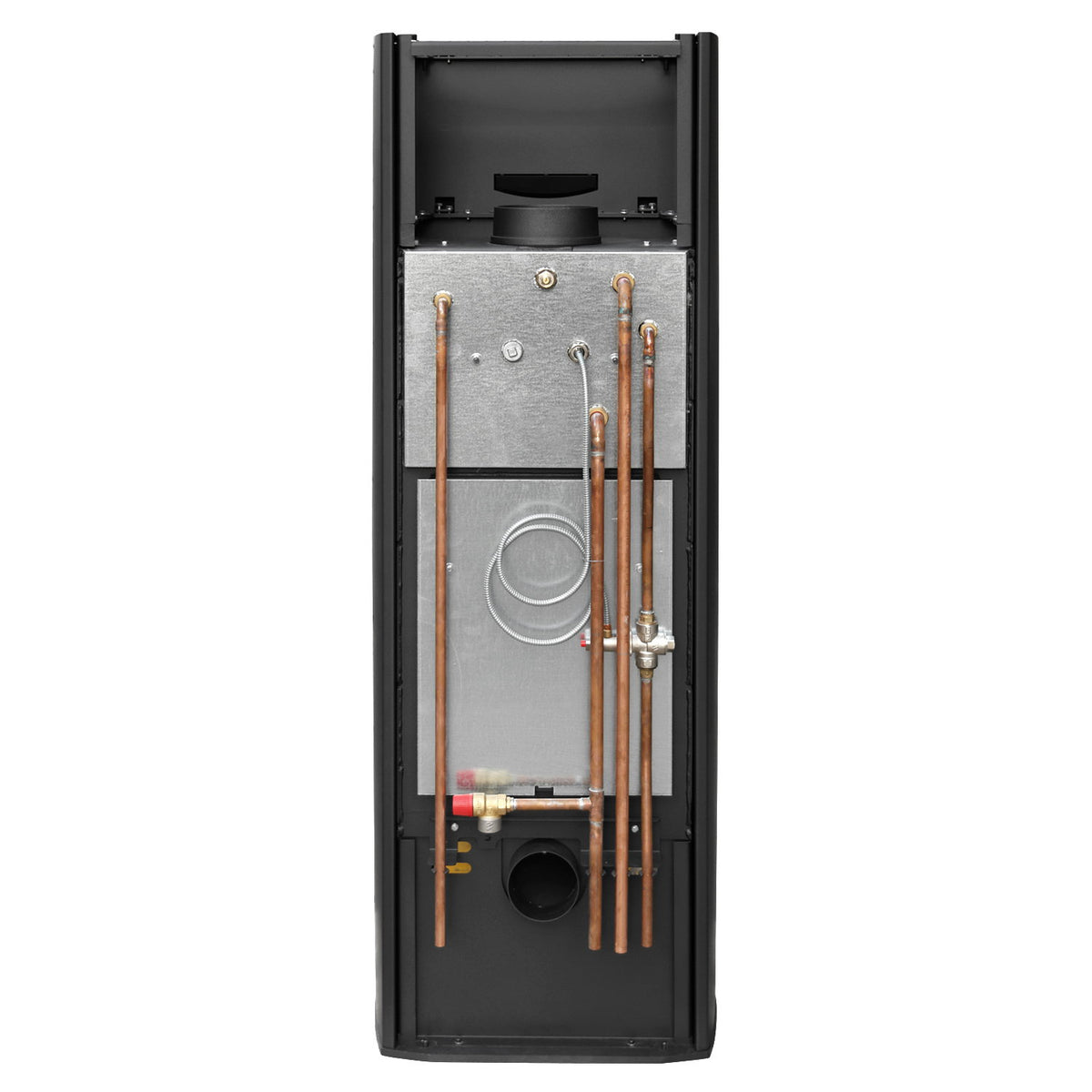 Schmitzker Aqua poêle à bois 7 kW avec échangeur d’eau et plaque supérieure en stéatite — image 3