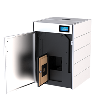 Poêle à granulés hydro Bronpi HYDROBOX 17 kW
