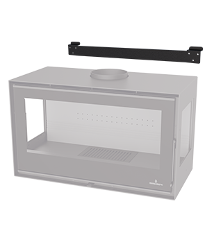 Poêle à bois Bronpi BIMBA-90-3C – 16 kW, bûches de 80 cm