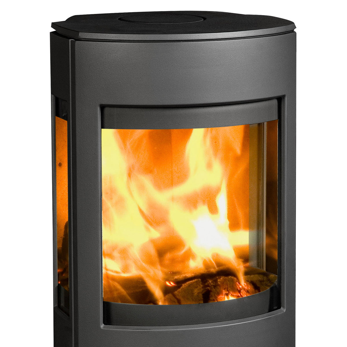 Poêle à bois Dovre Astro 4CB/P acier noir — construction 2, 8 kW