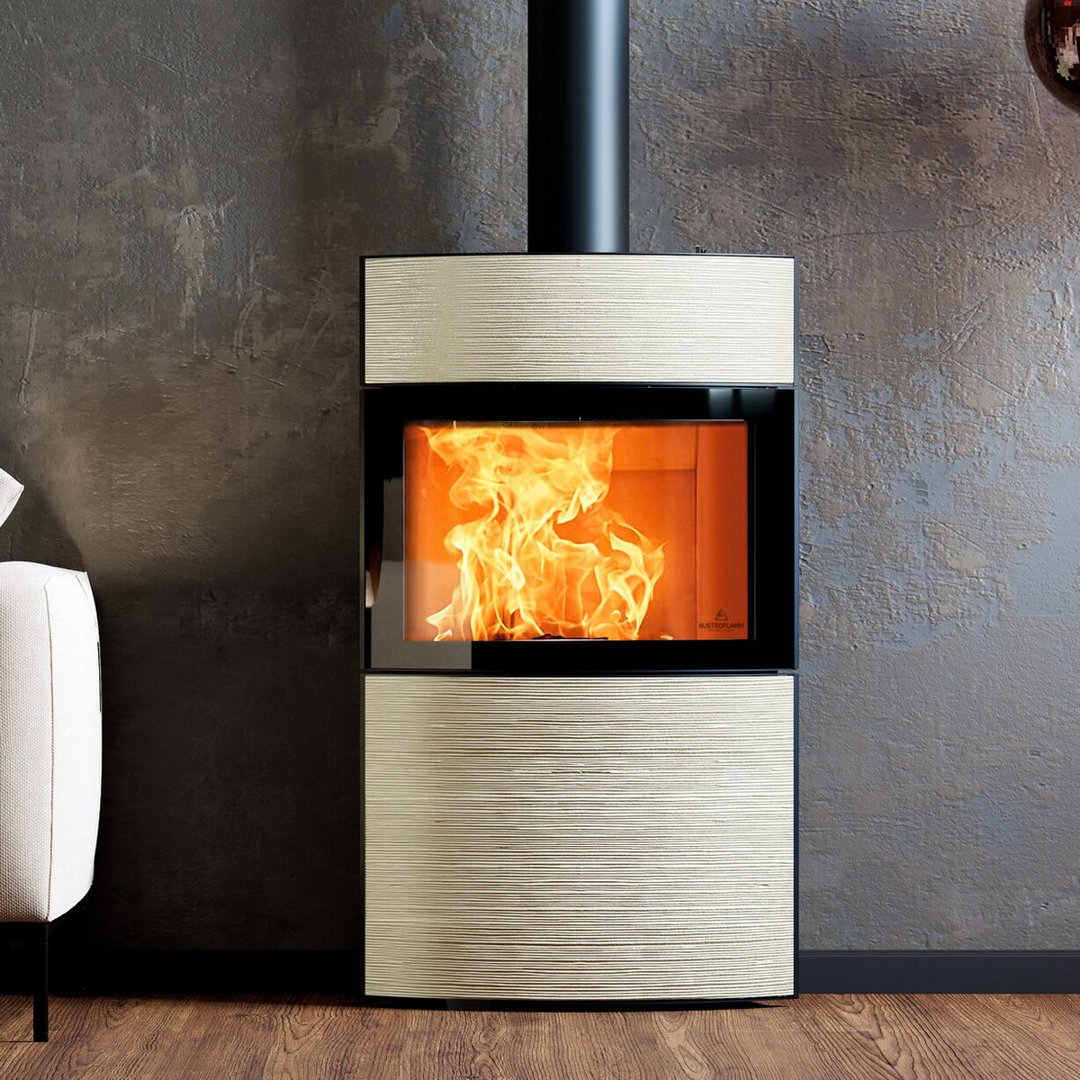 Poêle à bois Austroflamm Fynn Xtra 6 kW avec accumulation thermique Xtra - image 3