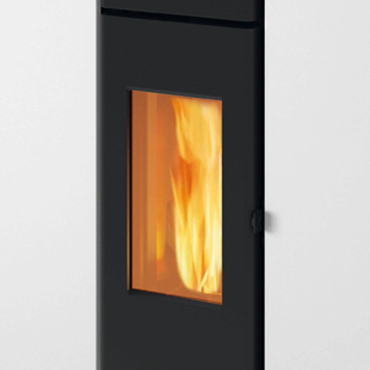 Poêle à granulés Edilkamin EK63 Cell 80+ Evo acier blanc 7,7 kW