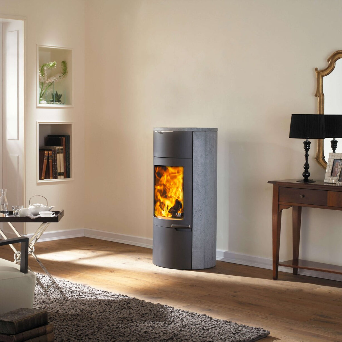 Poêle à bois Austroflamm Uno Xtra 7,0 kW – accumulation de chaleur – image 3