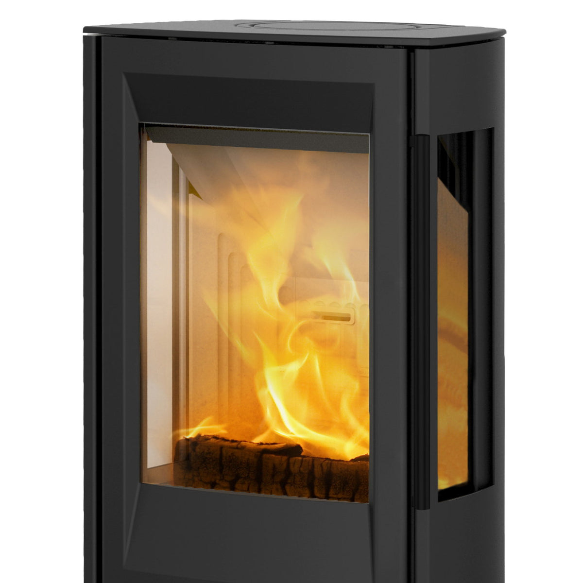 Poêle à bois TermaTech TT30G acier noir 6 kW