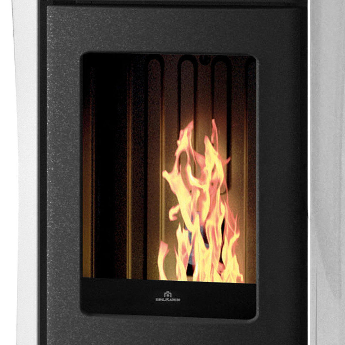 Poêle à granulés Edilkamin Dania 6 AT Top verre blanc — 6 kW