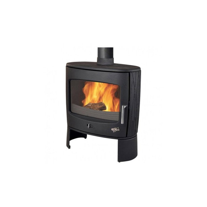 Poêle à bois Godin Eclipse 8 kW noir