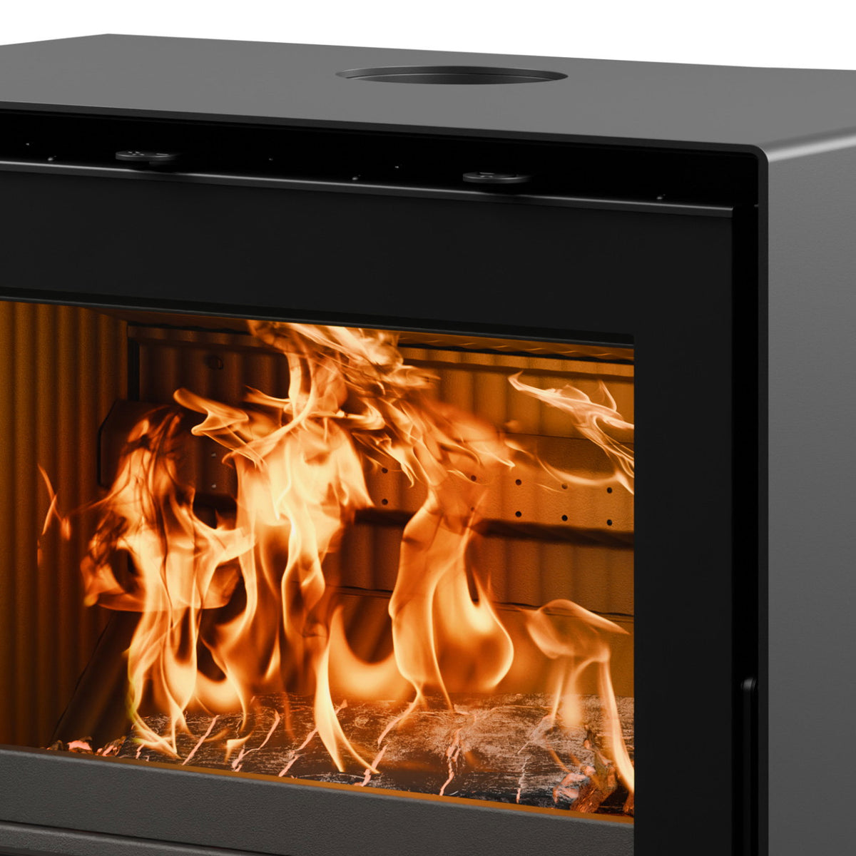 Poêle à bois Thermorossi Moonlight 6 avec compartiment à bûches amovible 5,7 kW - image 3