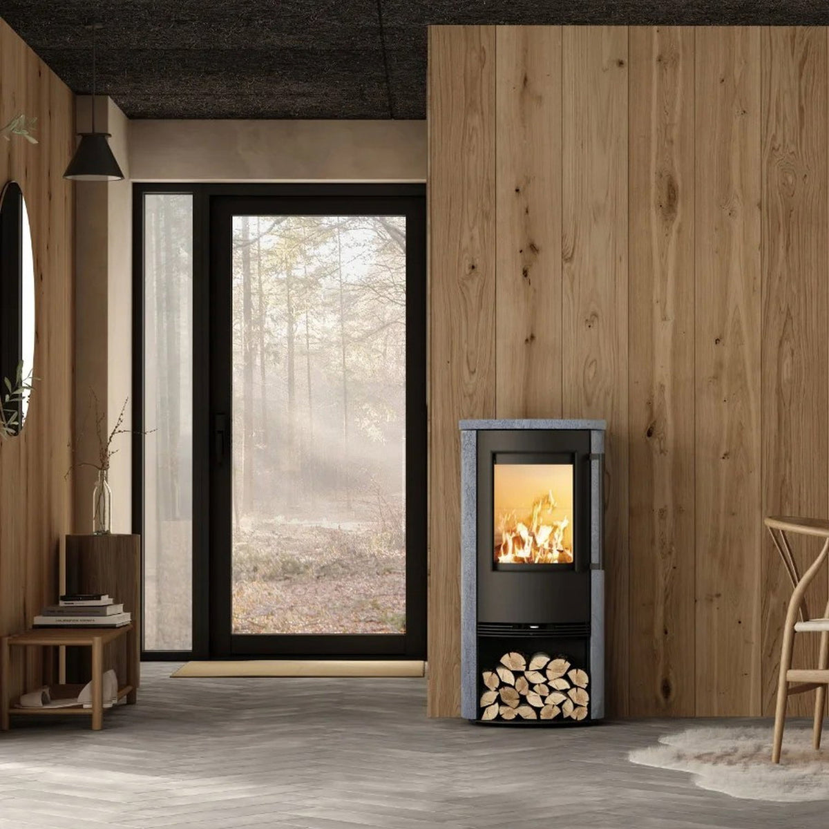 Poêle à bois TermaTech TT21RS-CG 5 kW – SW01-244 - image 3