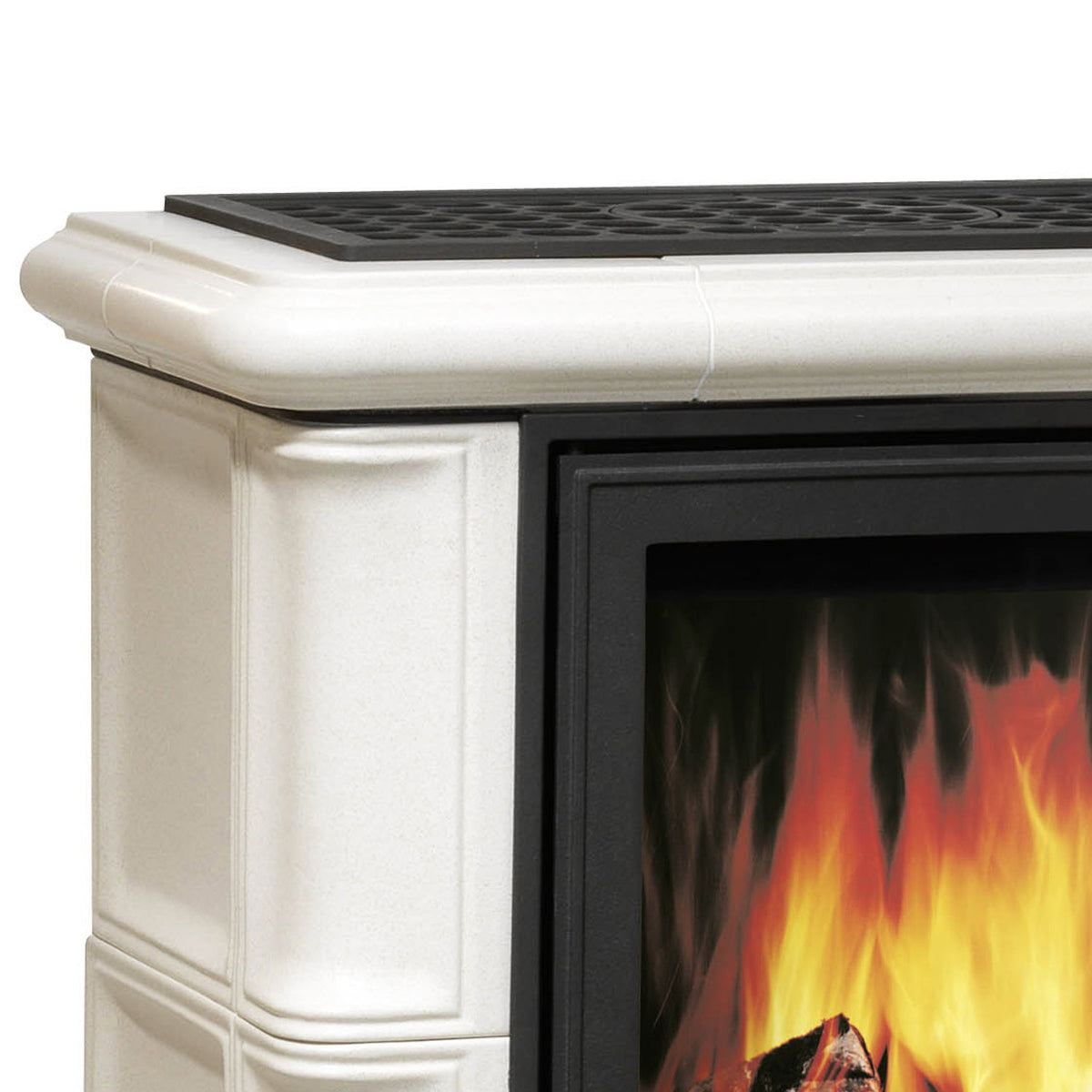 Justus Bavaria – Poêle à bois blanc érable 7 kW
