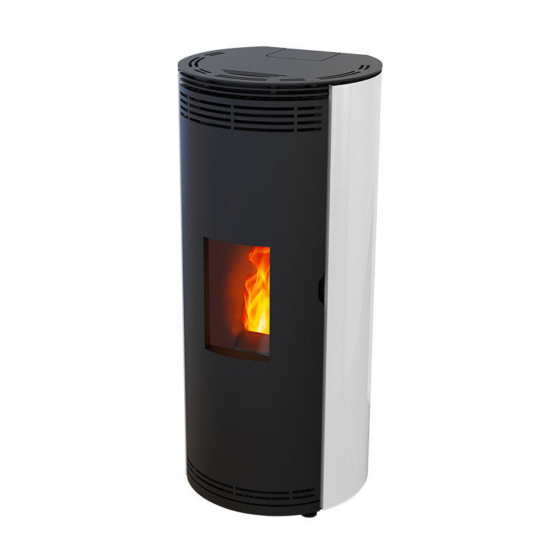 Poêle à granulés étanche France Flamme Prévert 8 kW sortie arrière - image 3