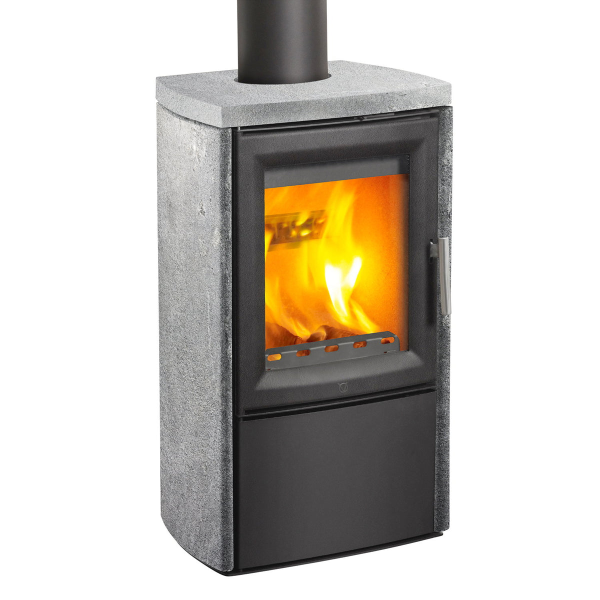 Varde Aura 3 – Poêle à bois acier noir 5 kW