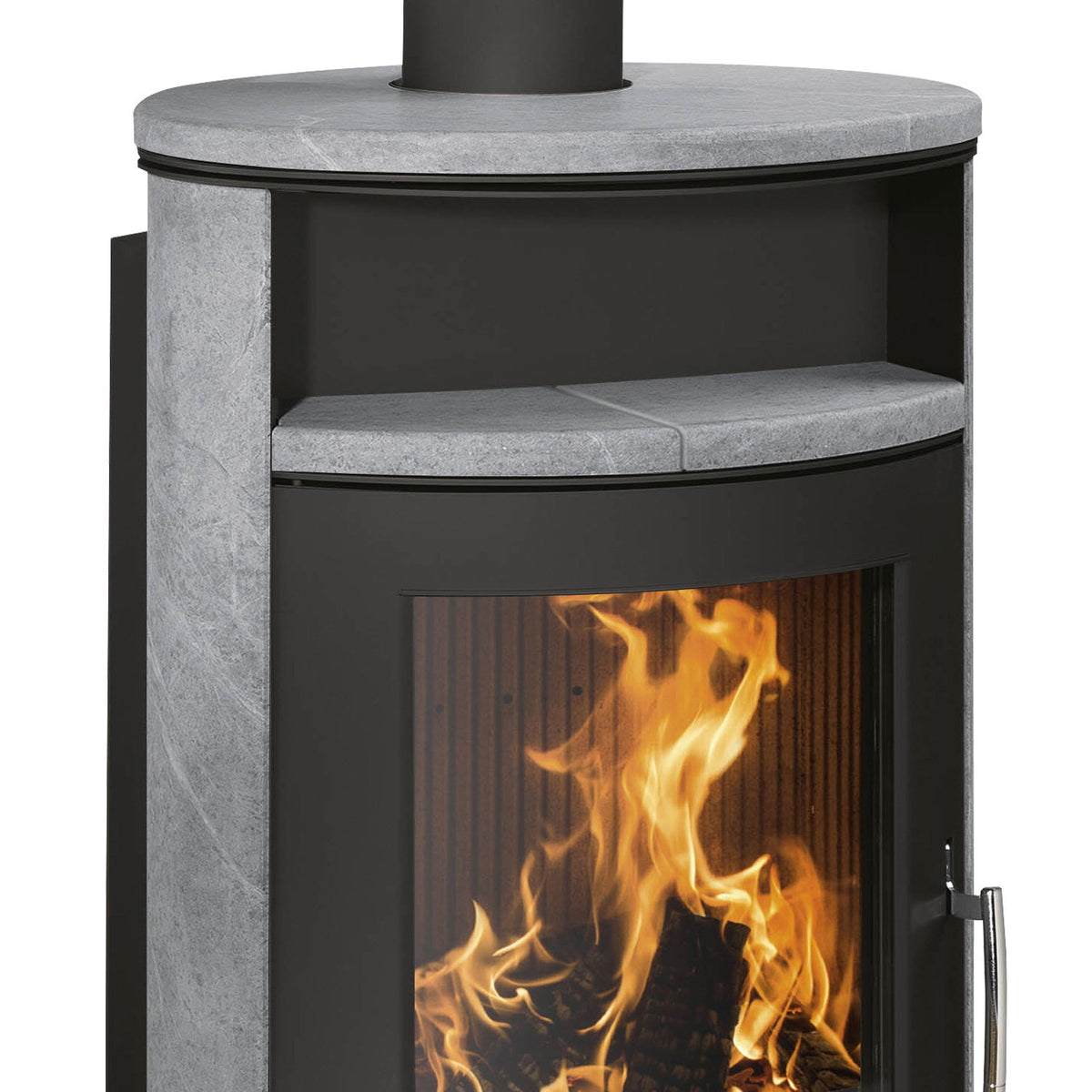 Poêle à bois Justus Island Aqua II avec circulation d’eau 10 kW - image 3