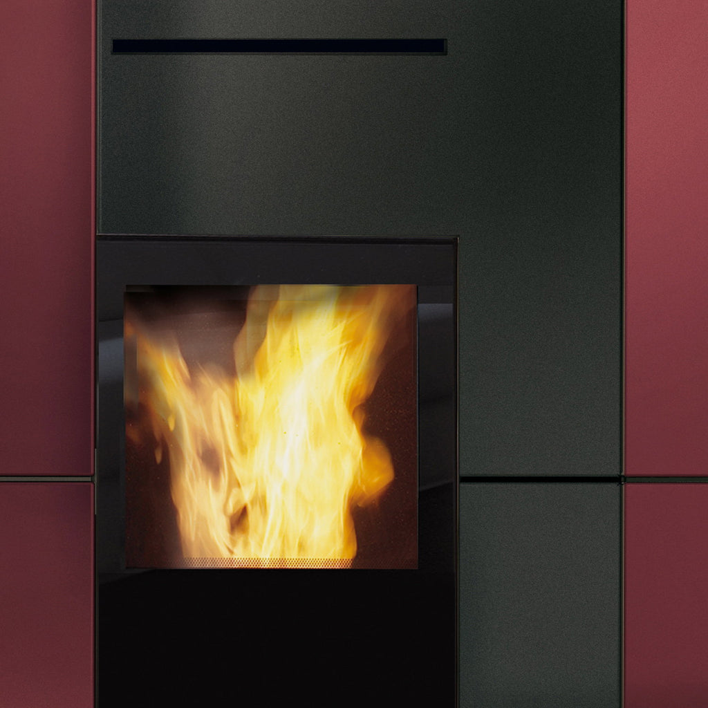 Edilkamin Blade H 23 Evo céramique Bordeaux – image 3