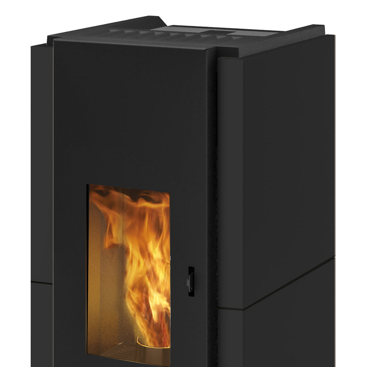 Poêle à granulés Edilkamin EK63 Zone 80 Evo acier noir 7,6 kW