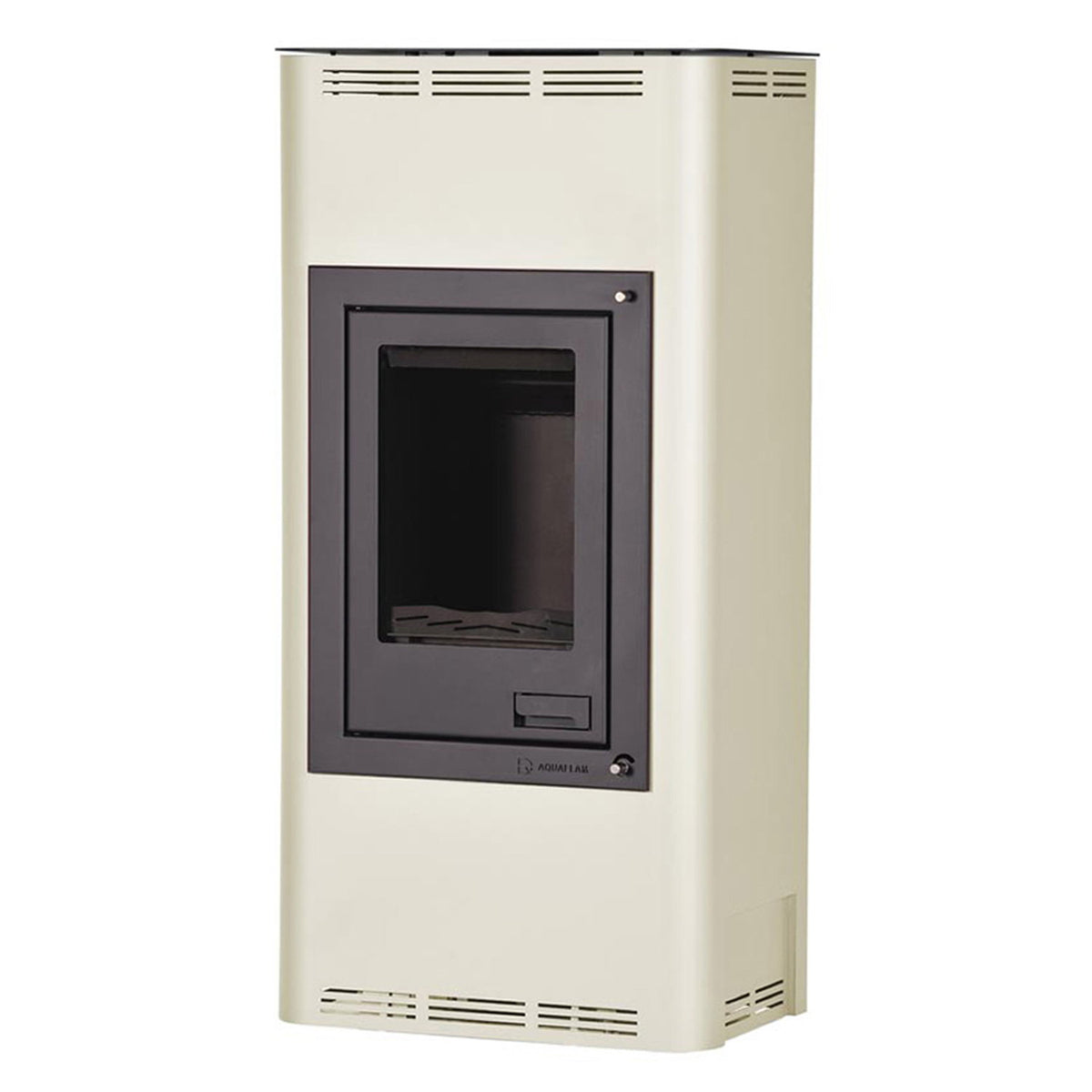 Poêle à bois hydraulique Aquaflam 7 Basic Crème 7 kW HSF29-026