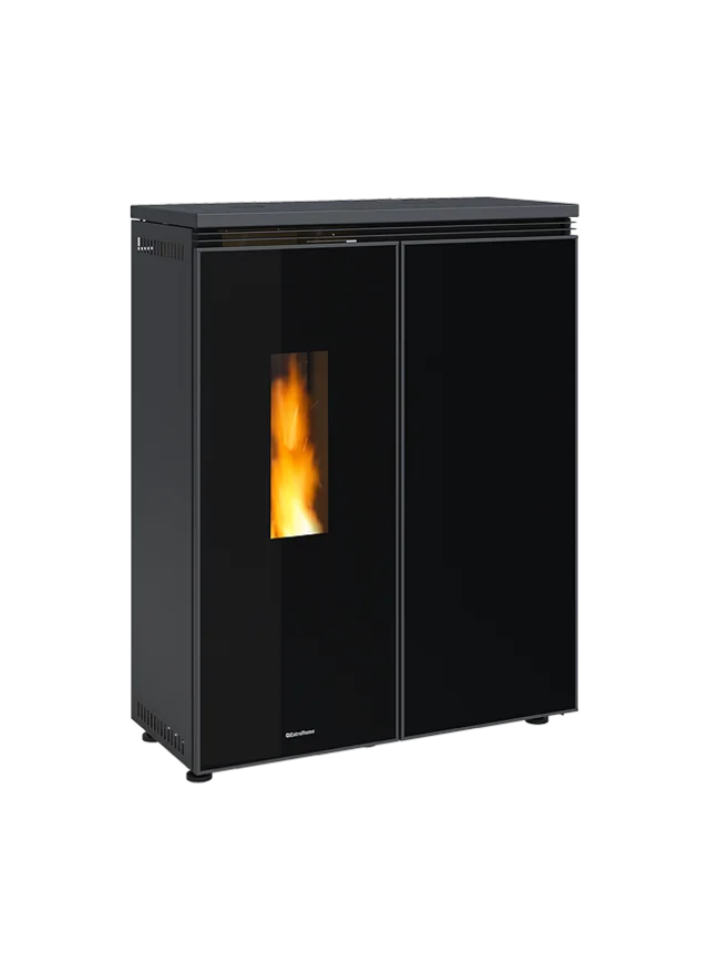 Poêle à granulés La Nordica FLORIANA IDRO CRYSTAL – 19,4 kW