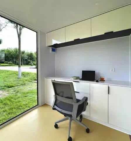 Bureau modulaire Stahlworks Eco 6000 avec salle de bain – 5,95 m – Neuf