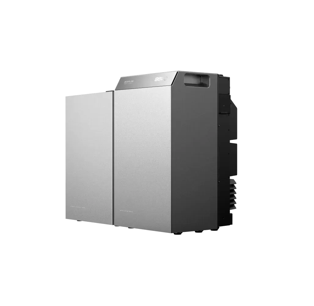 EcoFlow STREAM AC 5000 avec une batterie d’extension pour un stockage total de 10,048 kWh