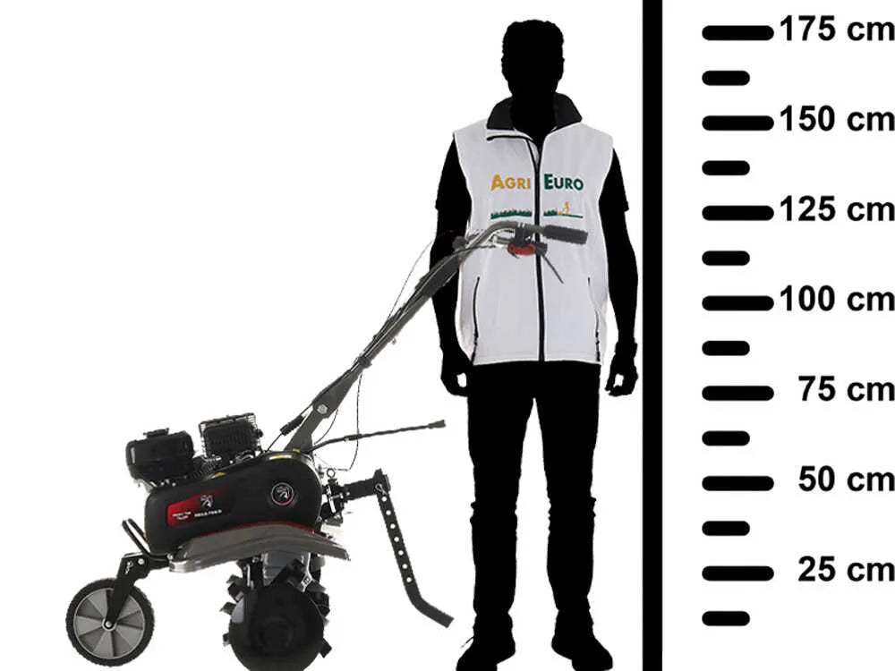 Motobineuse à essence Italian Power RG3.6-75 avec moteur Rato R210 7 CV et fraise 81 cm