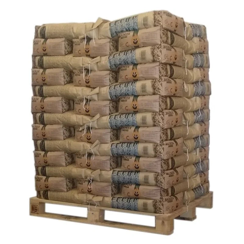 Granulés de bois Pellet Badger – Palette de 975 kg