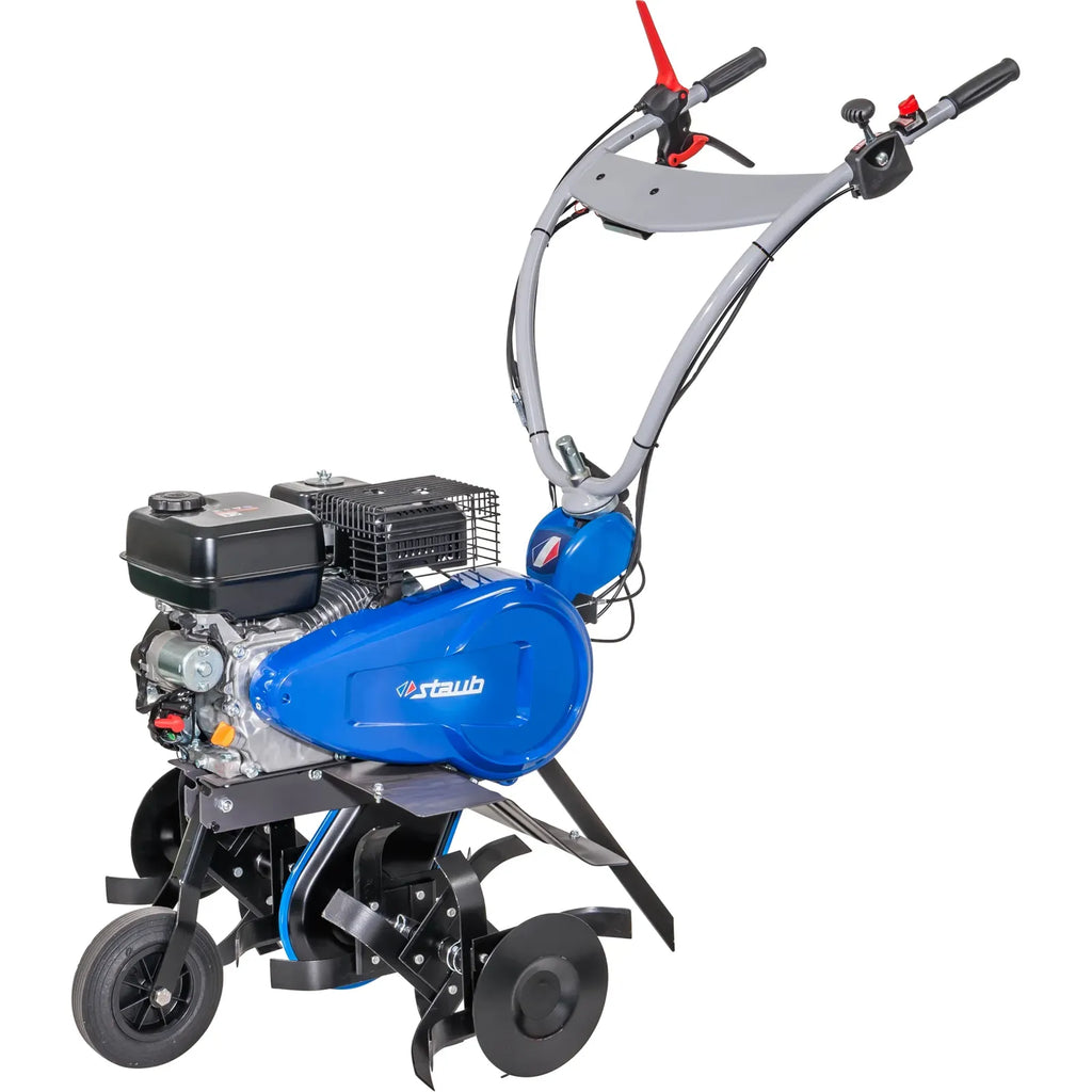 Motobineuse thermique Staub ST 2966 DE avec démarreur électrique et marche arrière
