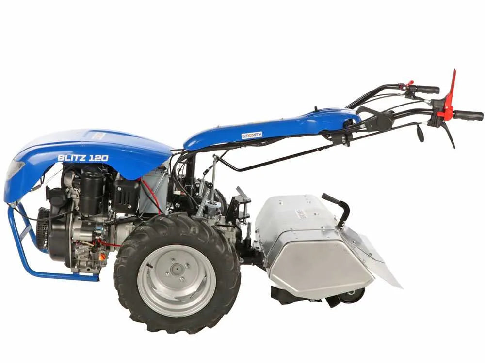 EuroMech BLITZ 120 motoculteur diesel Yagmur D460 12 CV démarrage électrique avec fraise 83 cm - photo 5