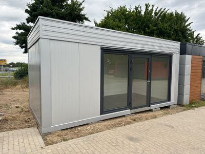 Bureau Container 6,00 × 2,90 m neuf – Grand Espace de Travail Modulable