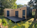 Premium Tiny House / Wochenendhaus L-Form