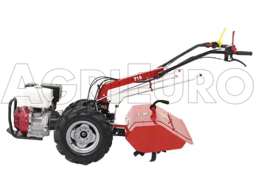 Motoculteur GINKO R710 EKO essence avec moteur Honda GP160 et essieu différentiel